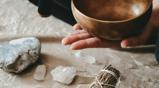 Someone celebrating the Autumn Equinox