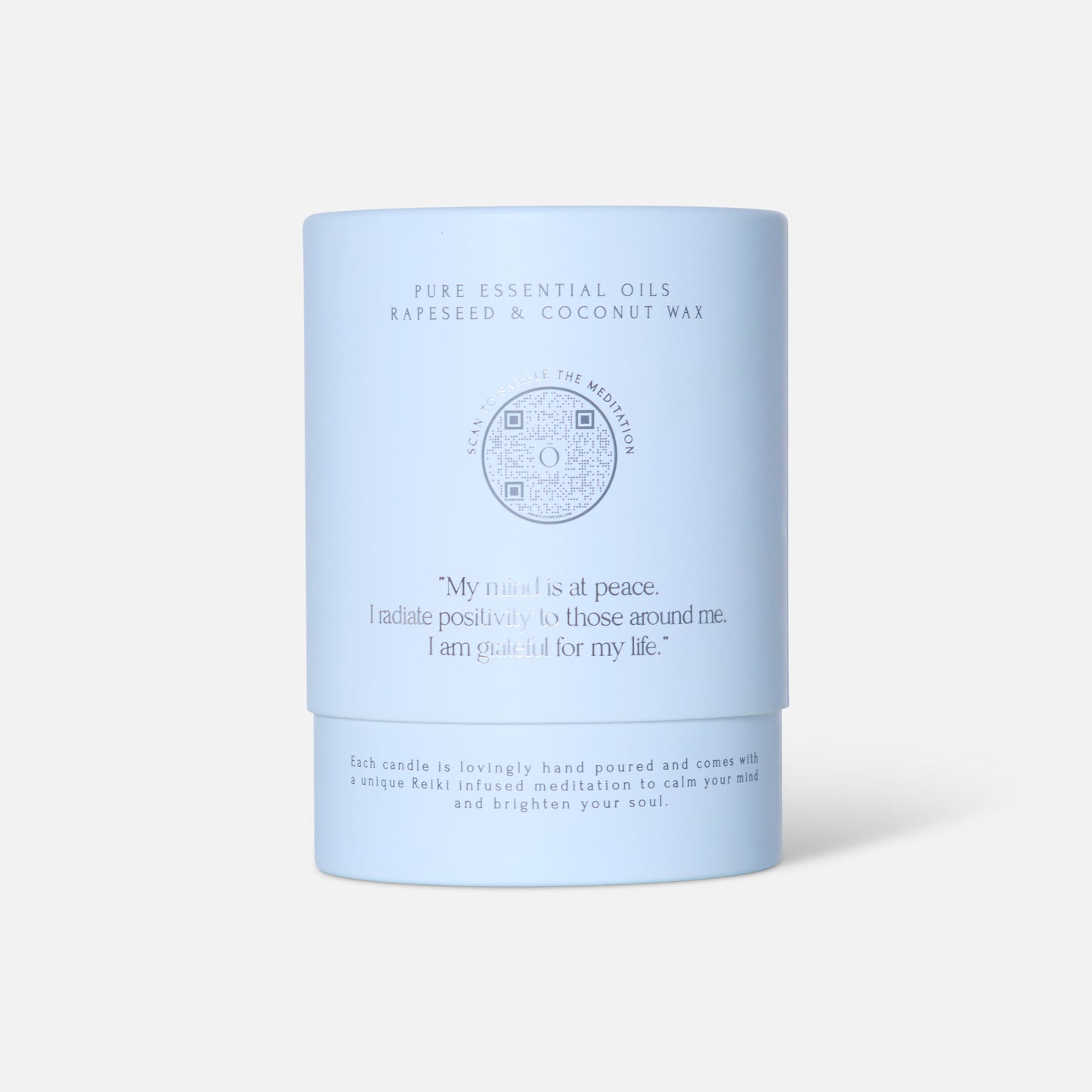 Essential oil candle for relaxation