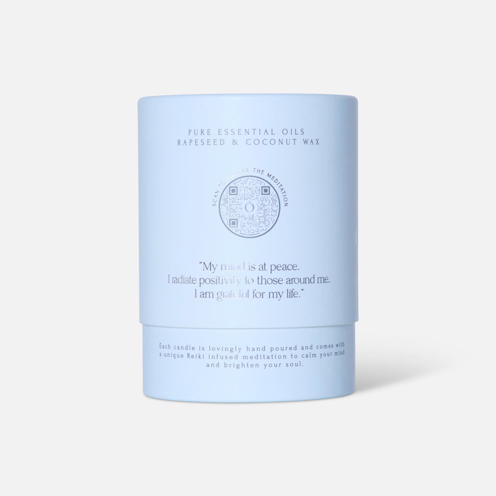 Essential oil candle for relaxation