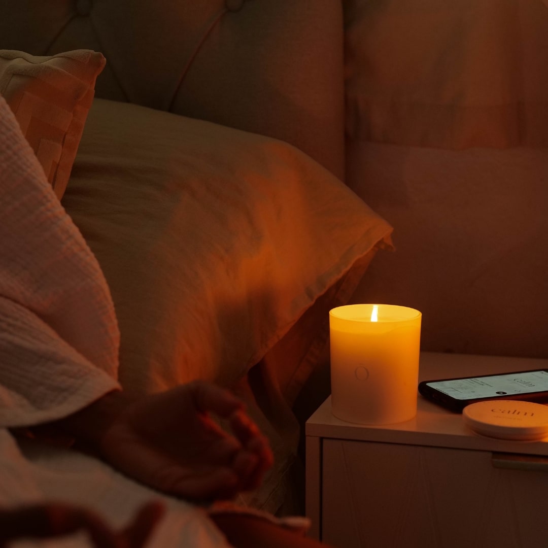 Calm Meditation Candle