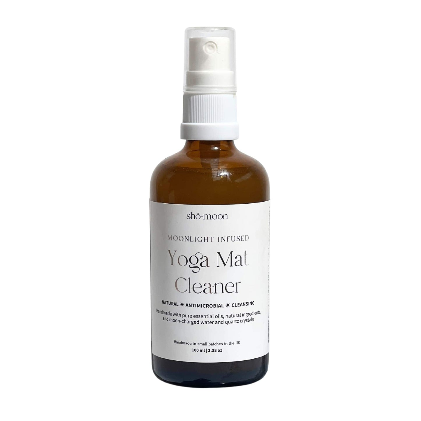 Moonlight & Crystal-Infused Natural Yoga Mat Cleaner - 100ml