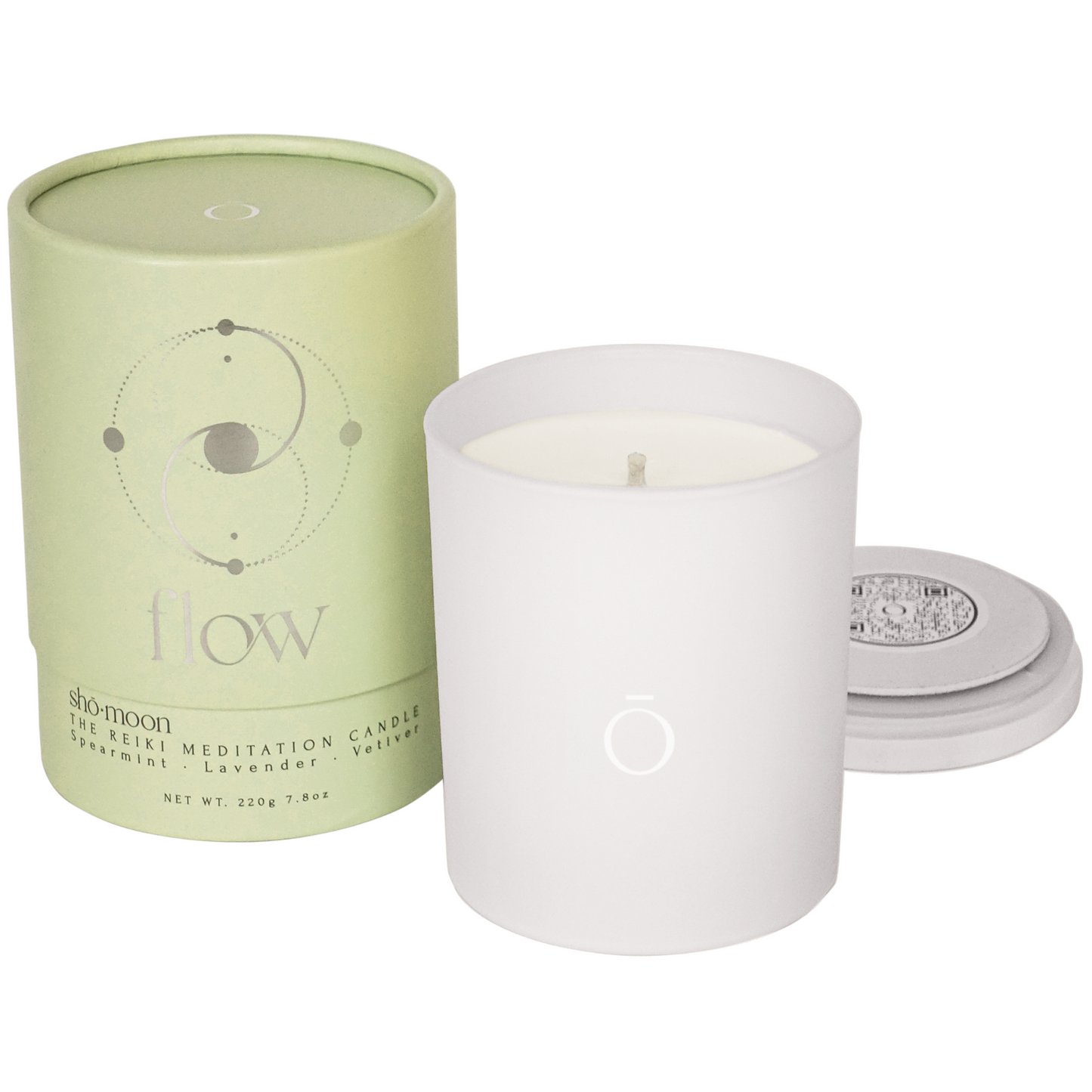 Shō-moon Flow Meditation Candle with pure essentials oils and clean burning and natural wax