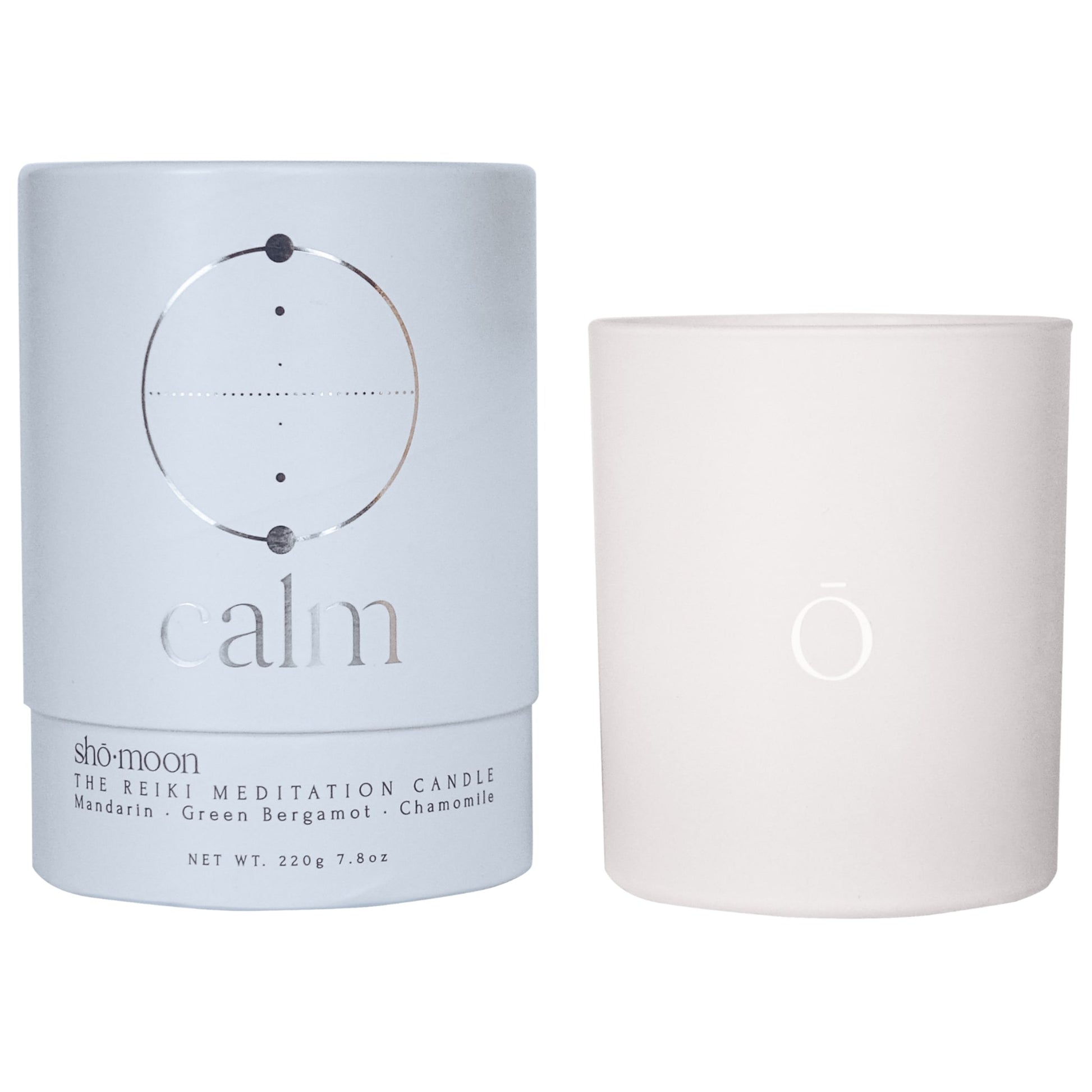 calm meditation candle