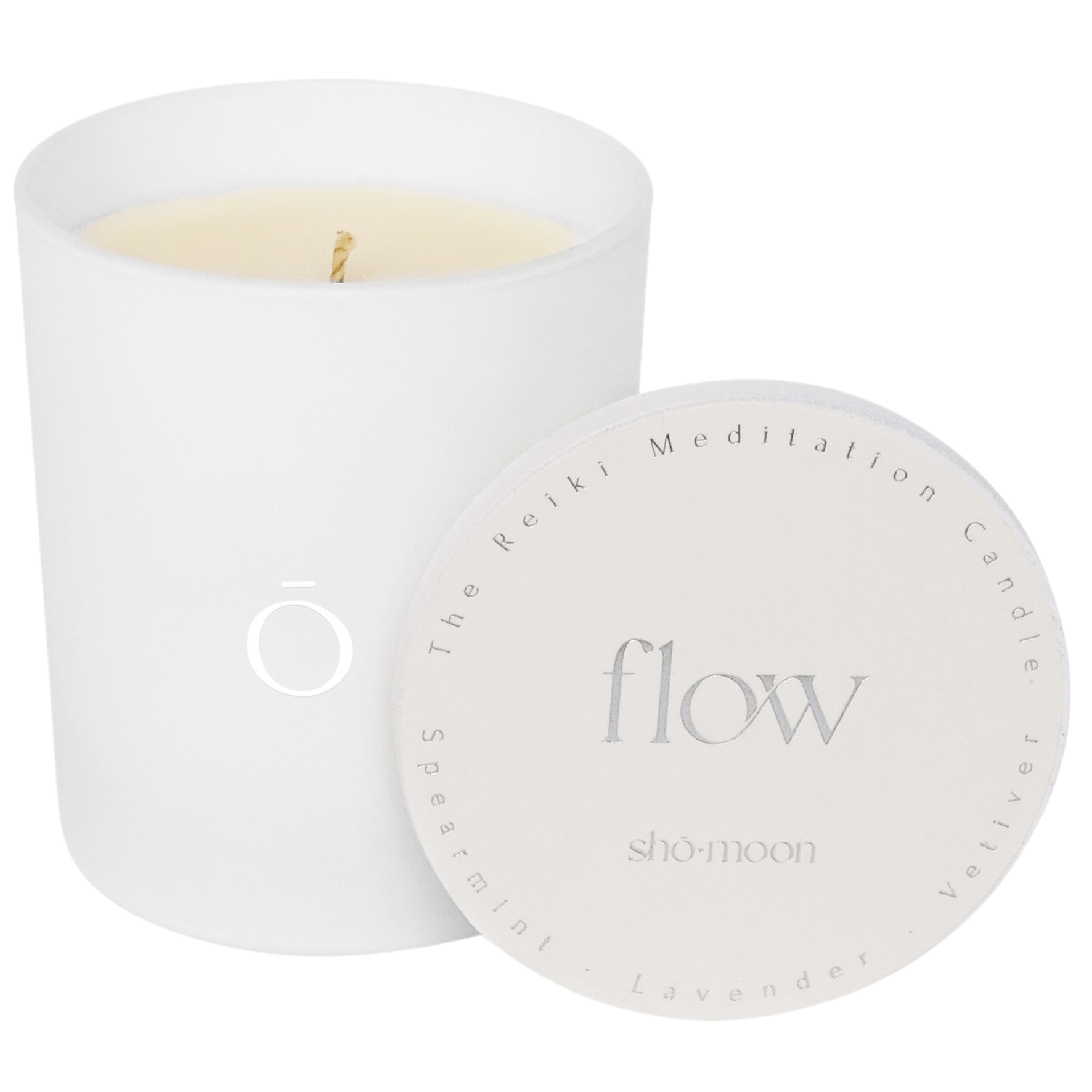 Shō-moon Flow Meditation Candle with pure essentials oils and clean burning and natural wax