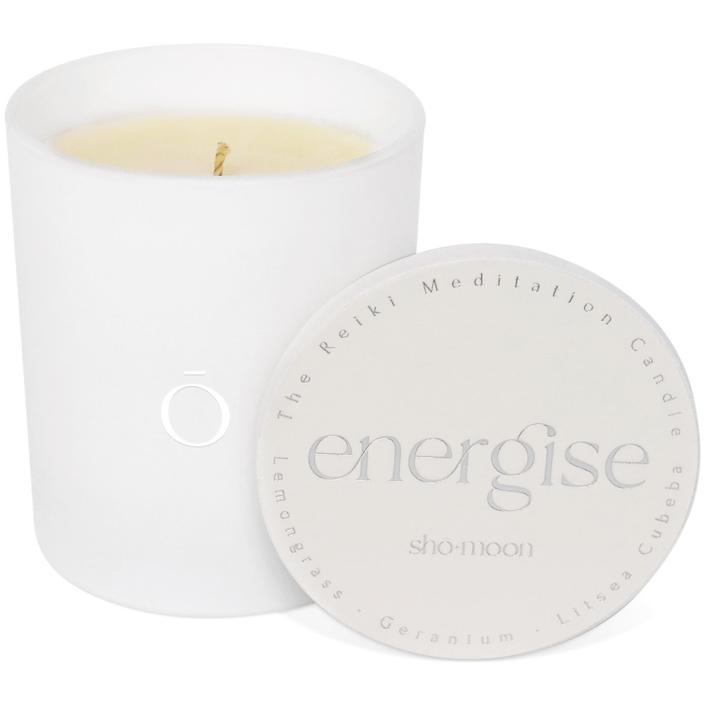 Shō-moon Energise Meditation Candle with pure essentials oils and clean burning and natural wax