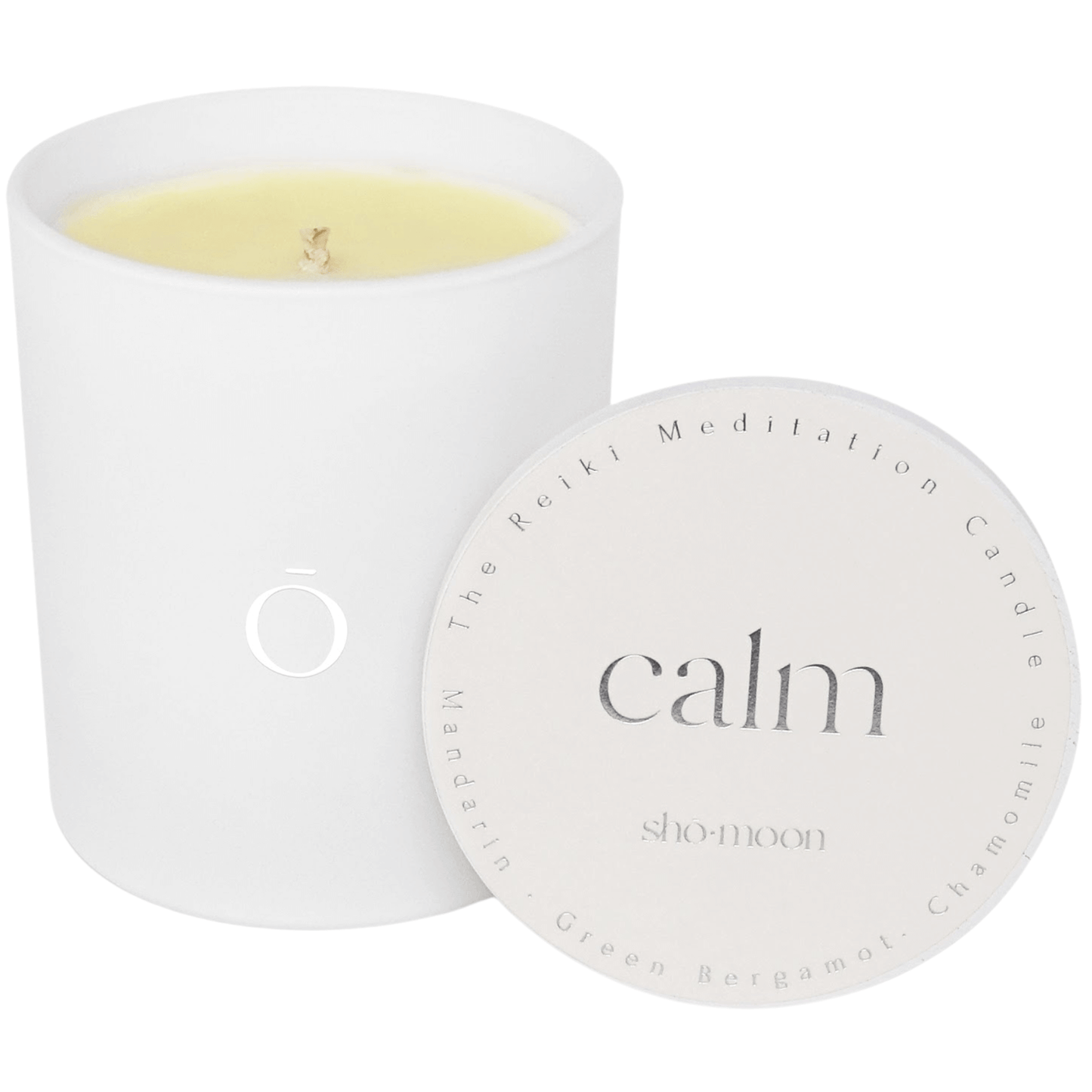 Shō-moon Calm Meditation Candle with pure essentials oils and clean burning and natural wax