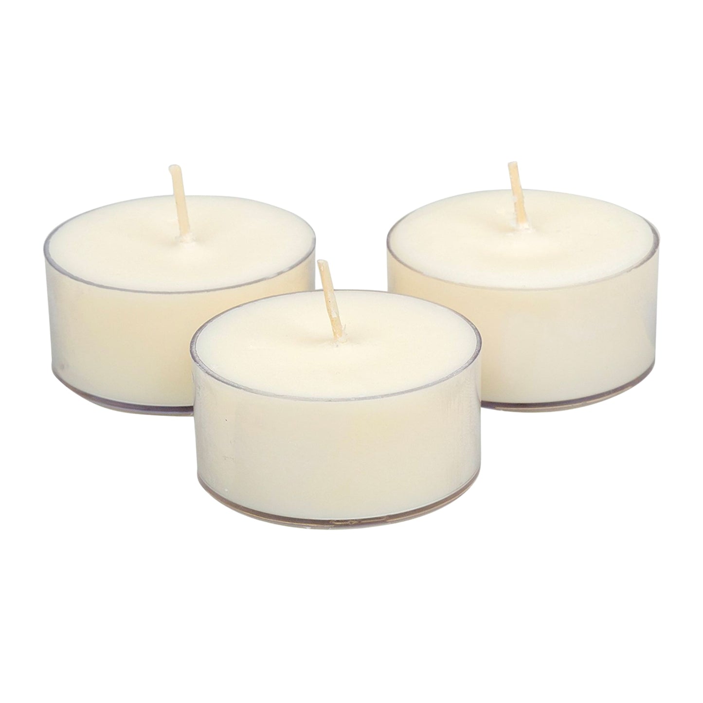 3 Shō-moon Natural Calm scented Tealights Candle with pure essential oils and clean burning natural wax.
