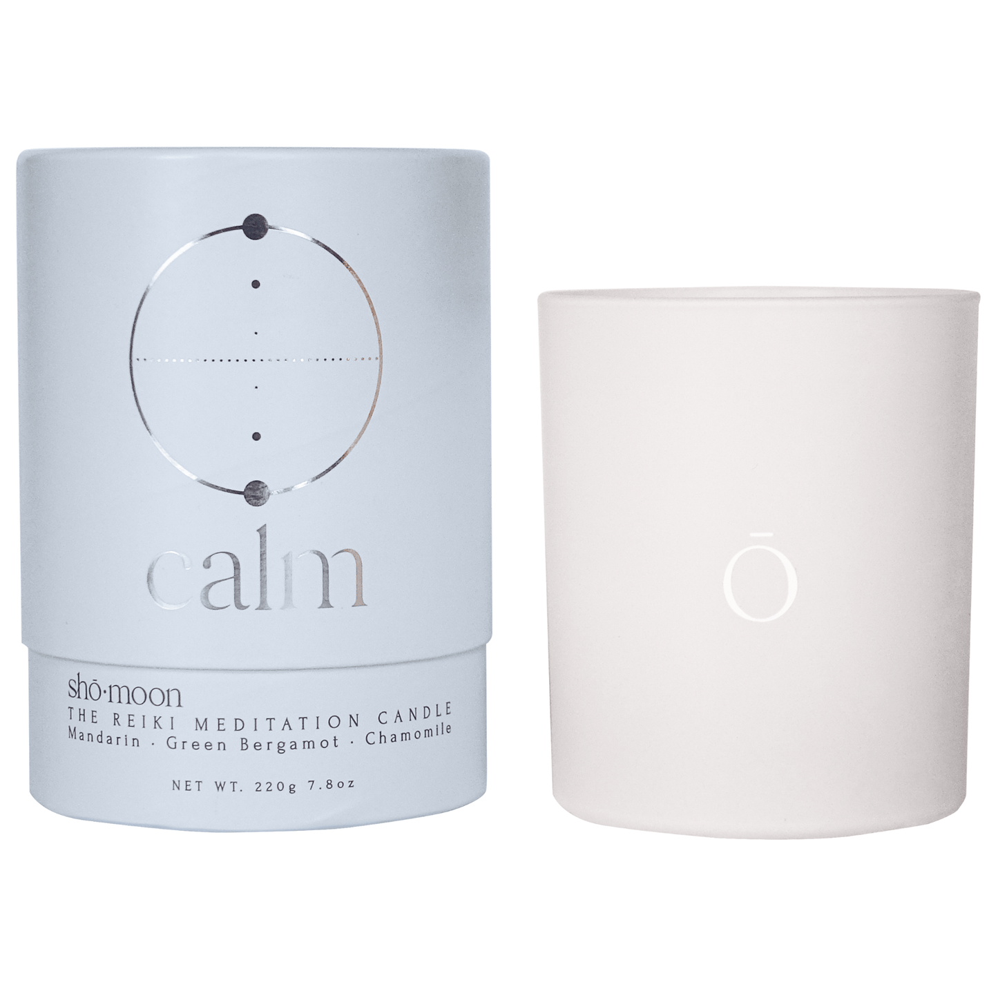 Shō-moon Calm Meditation Candle with pure essentials oils and clean burning and natural wax