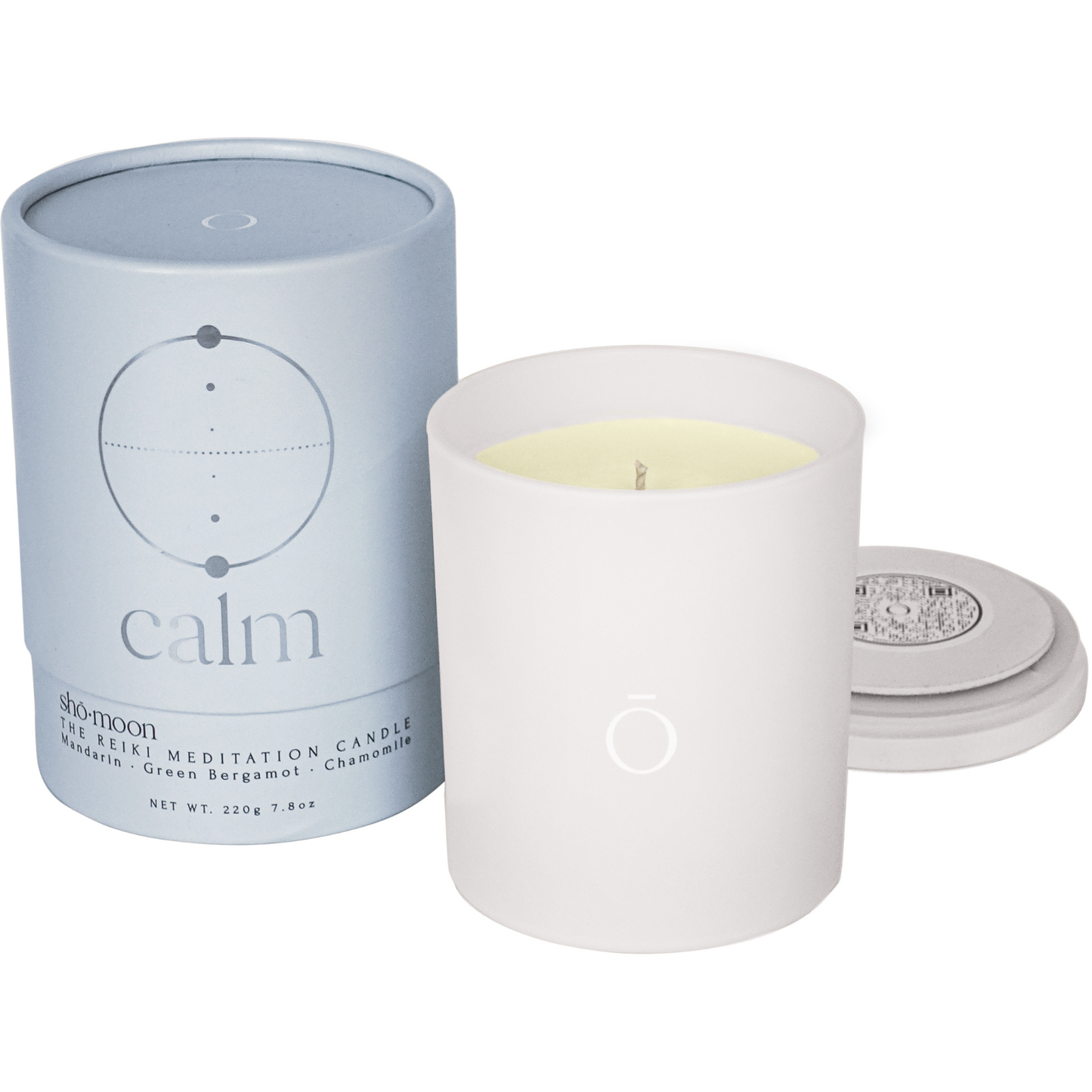 Shō-moon Calm Meditation Candle with pure essentials oils and clean burning and natural wax